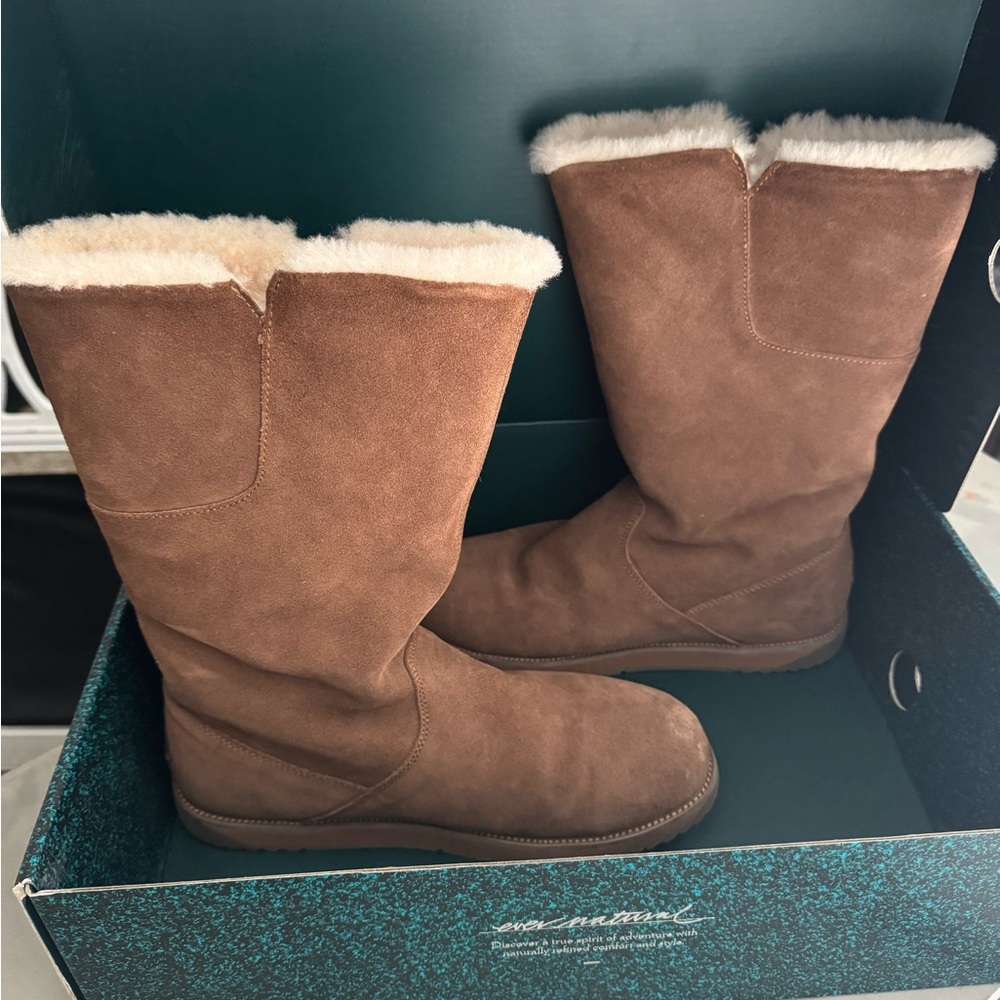 EMU Australia Tan Suede Winter Boots